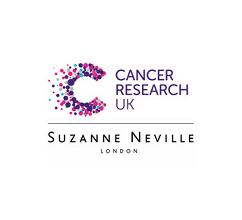 Suzanne Neville launches an exclusive wedding favor pin badge for Cancer Research UK