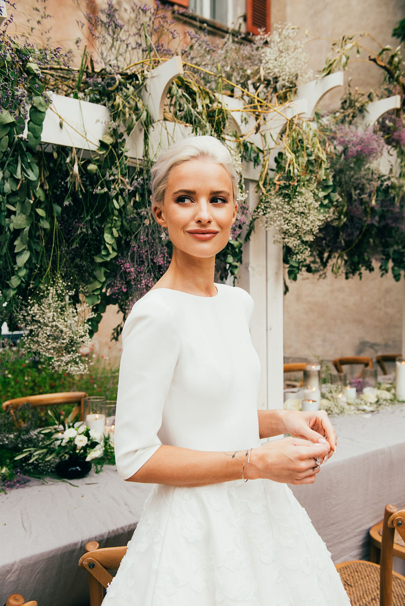 INTHEFROW: Victoria McGrath wears SUZANNE NEVILLE for her stunning wedding in provence